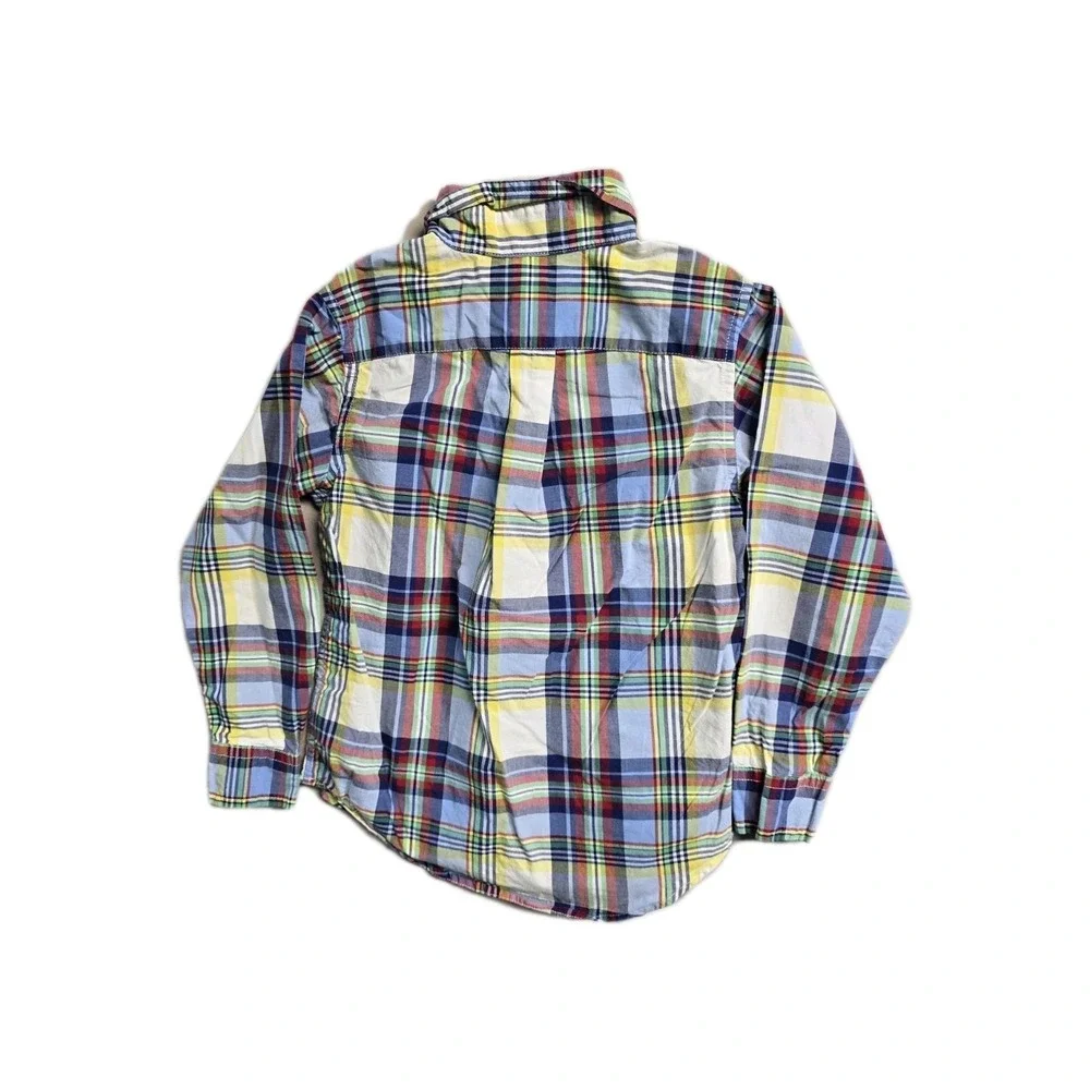 Ralph‎ Lauren Boys Button Up Shirt Long Sleeves Chino Pants 4 T Lot Of 2